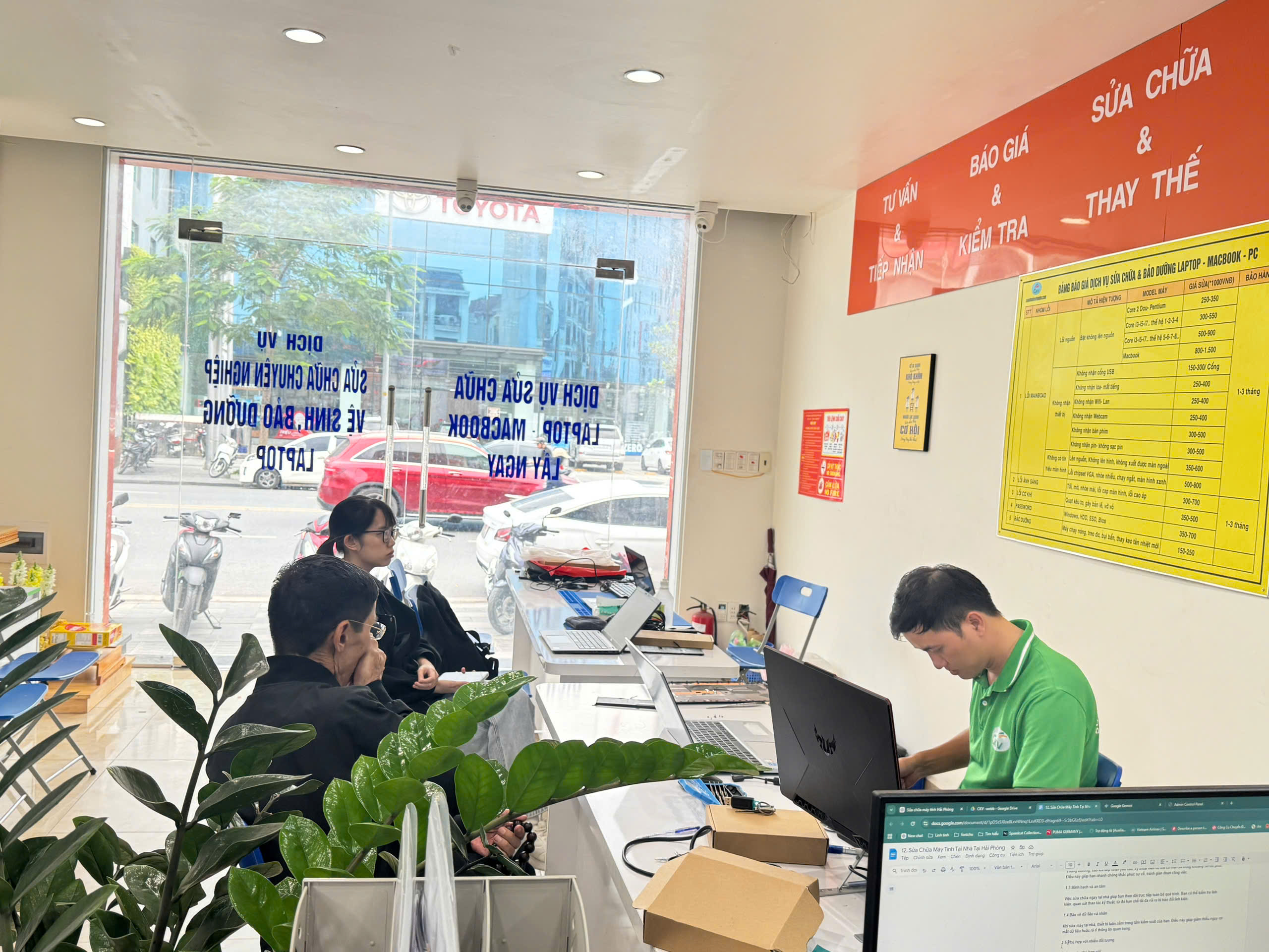 Top Tiêu Chí Chọn Cửa Hàng Sửa Laptop Uy Tín Tại Hải Phòng